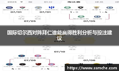 国际切尔西对阵拜仁谁能赢得胜利分析与投注建议